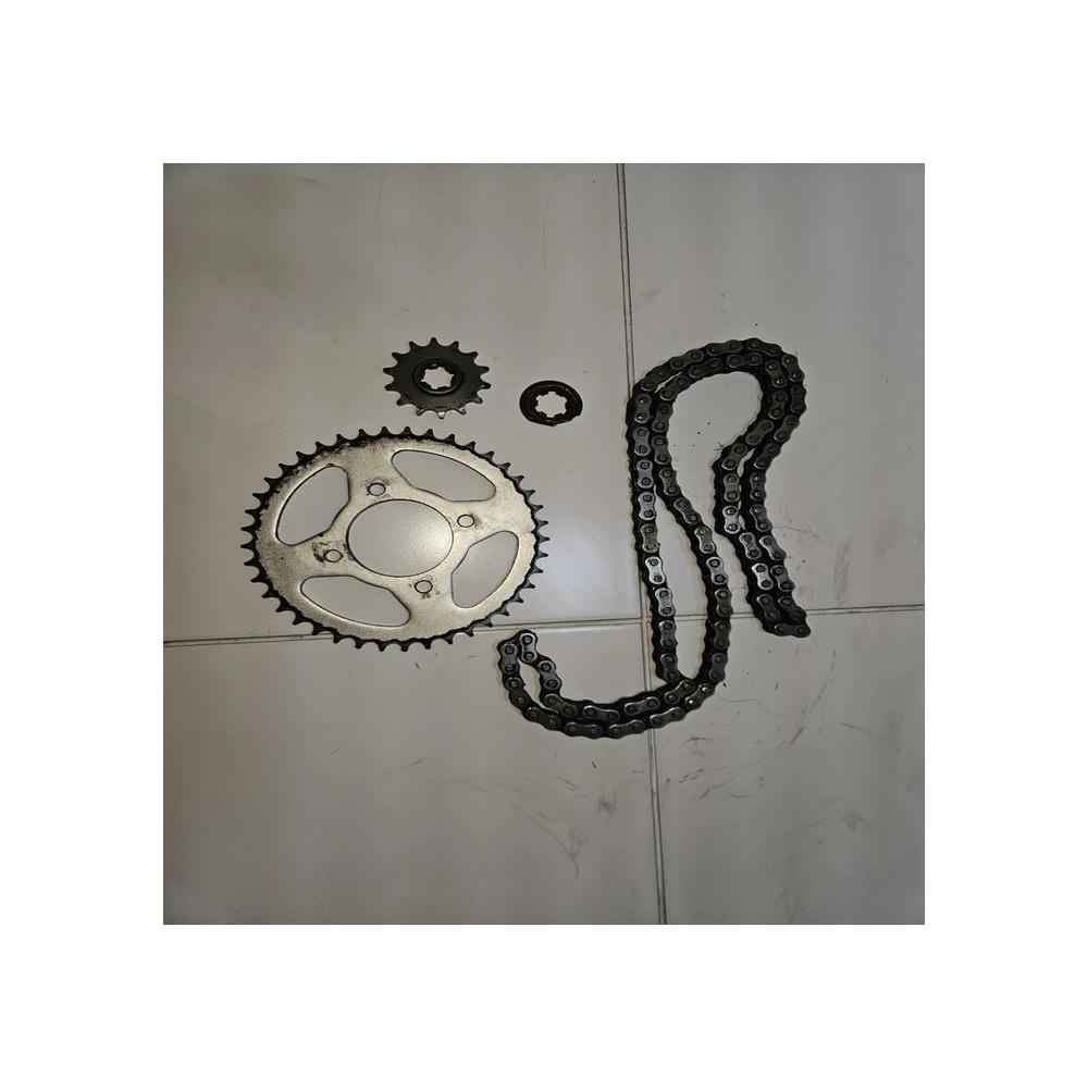KIT CHAINE OCCASION AFAM SUZUKI TU X TUX 125 SUPER CLASSIC 1999 - 2002