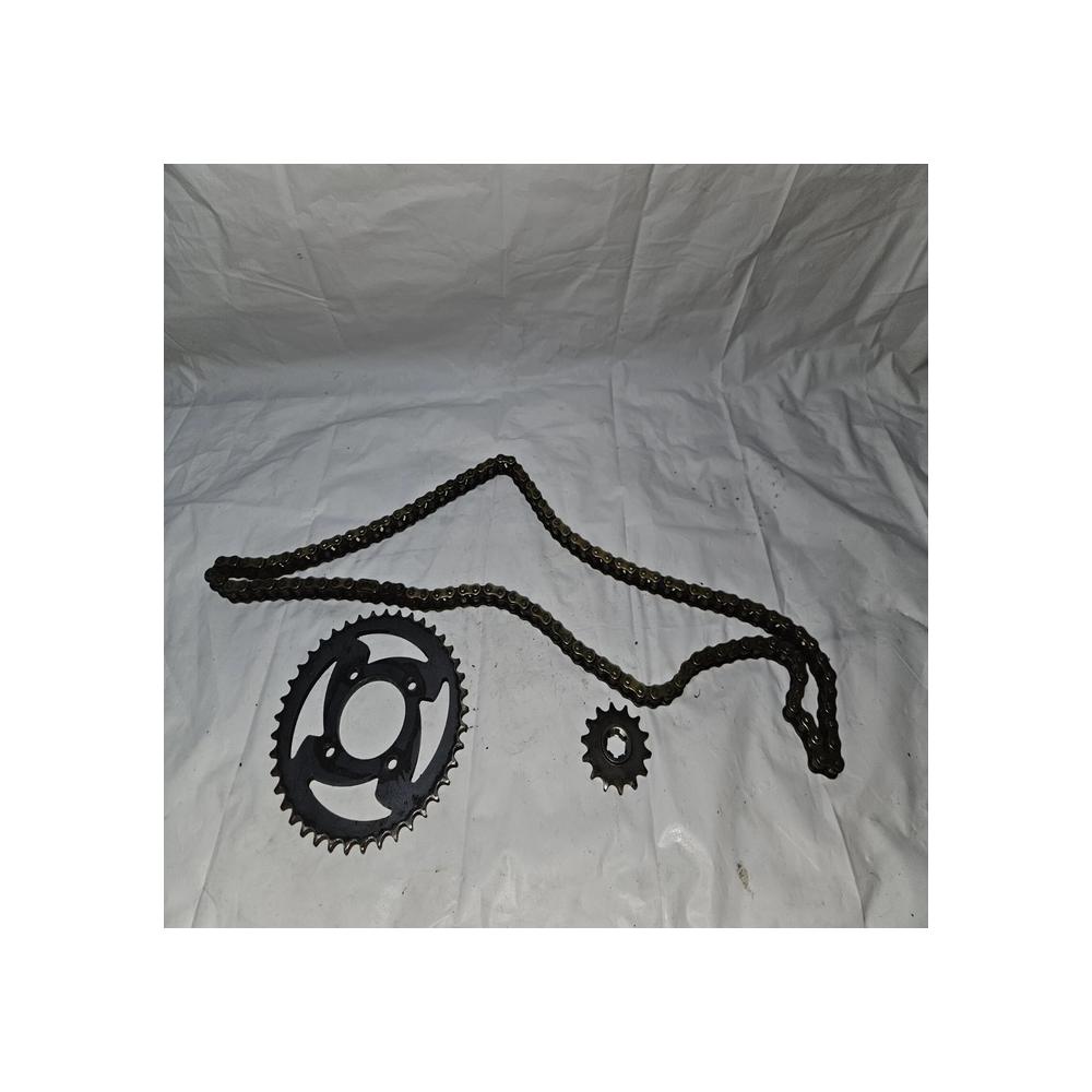 KIT CHAINE OCCASION SUZUKI GN 125 GN125 1997 NF41A