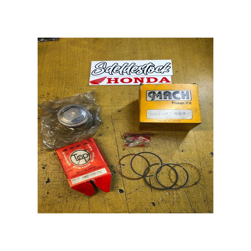 kit piston +0,5 honda c 70 13103-126-750 13031-126-751 st 70 dax 1982 1989 ct 70