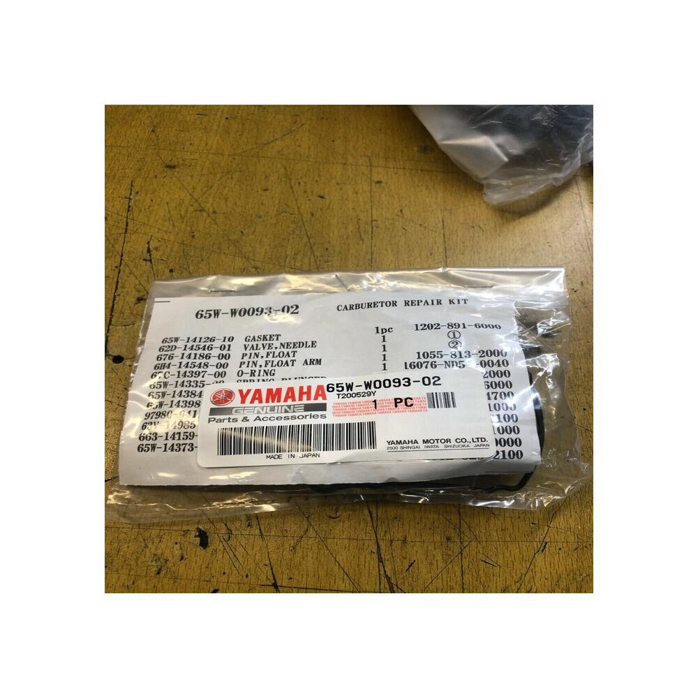 kit reparation carburateur origine yamaha 65w-w0093-02 f 40 30 25 20 t ft25