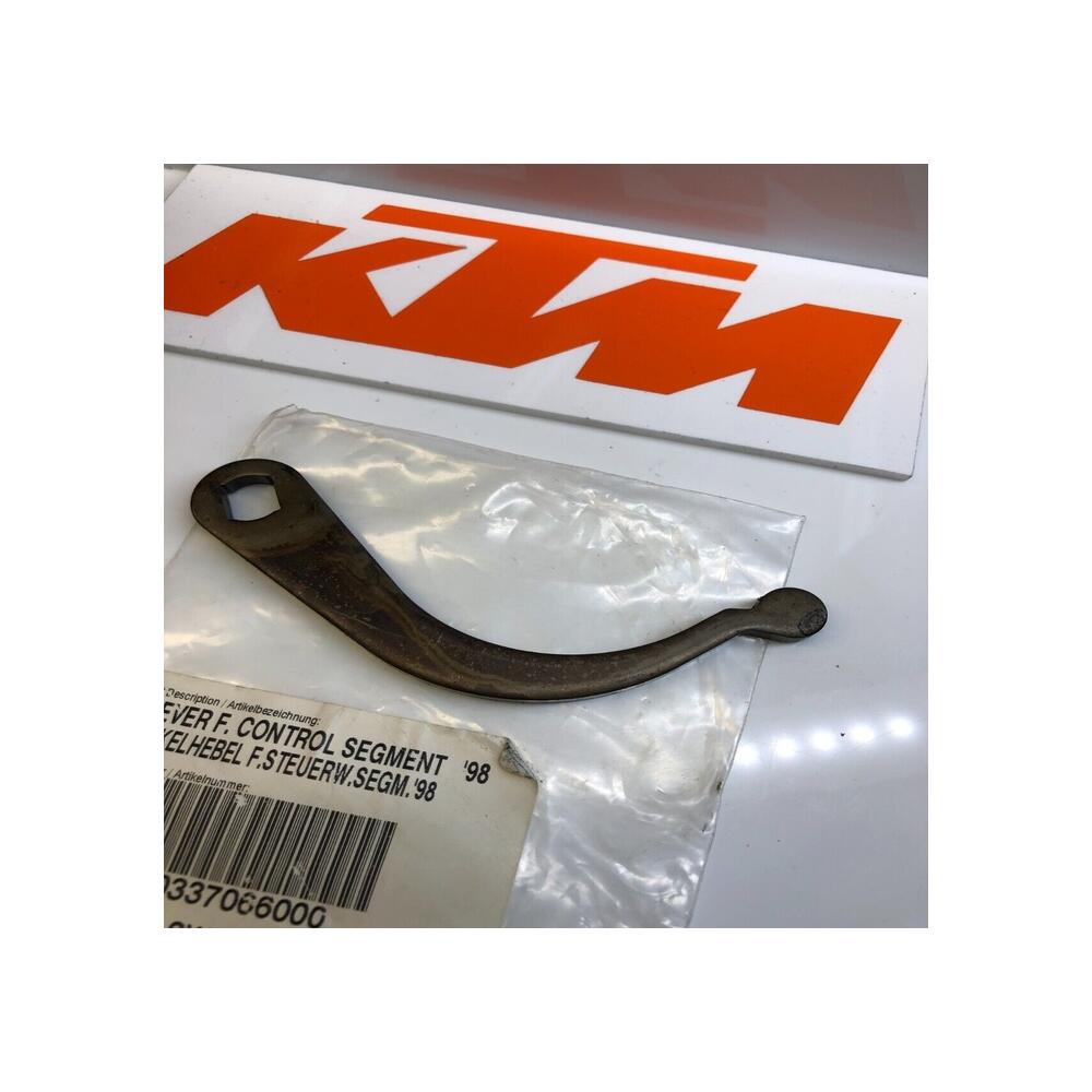 levier commande avant valve échappement ktm 50337066000 125 exc sx sxs 200 150