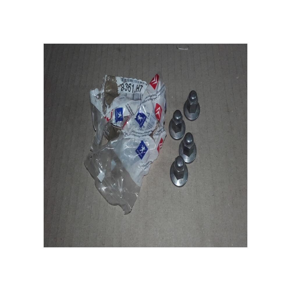 LOT DE 4 ECROU BORGNE Peugeot Citroën 8361H7