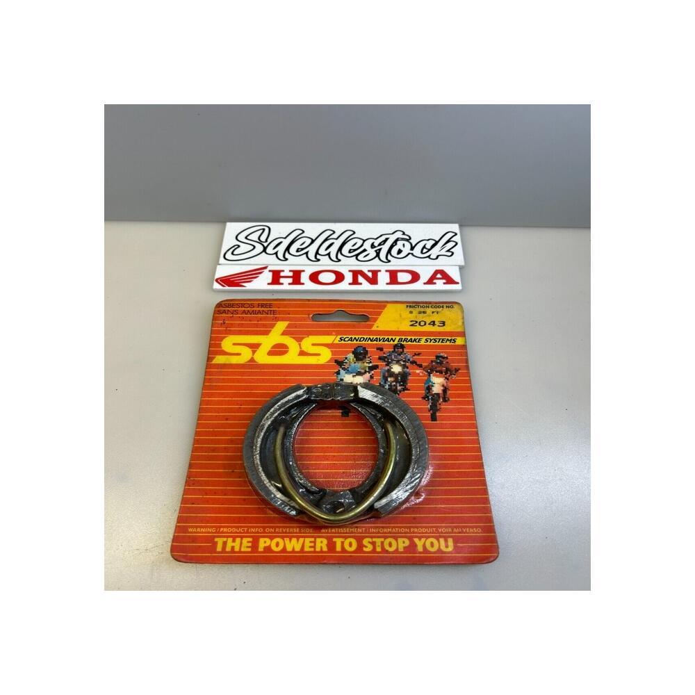 mâchoires frein arrière sbs 2043 Honda CR 80 R 1985 1991 Honda MB 80 1980 1984