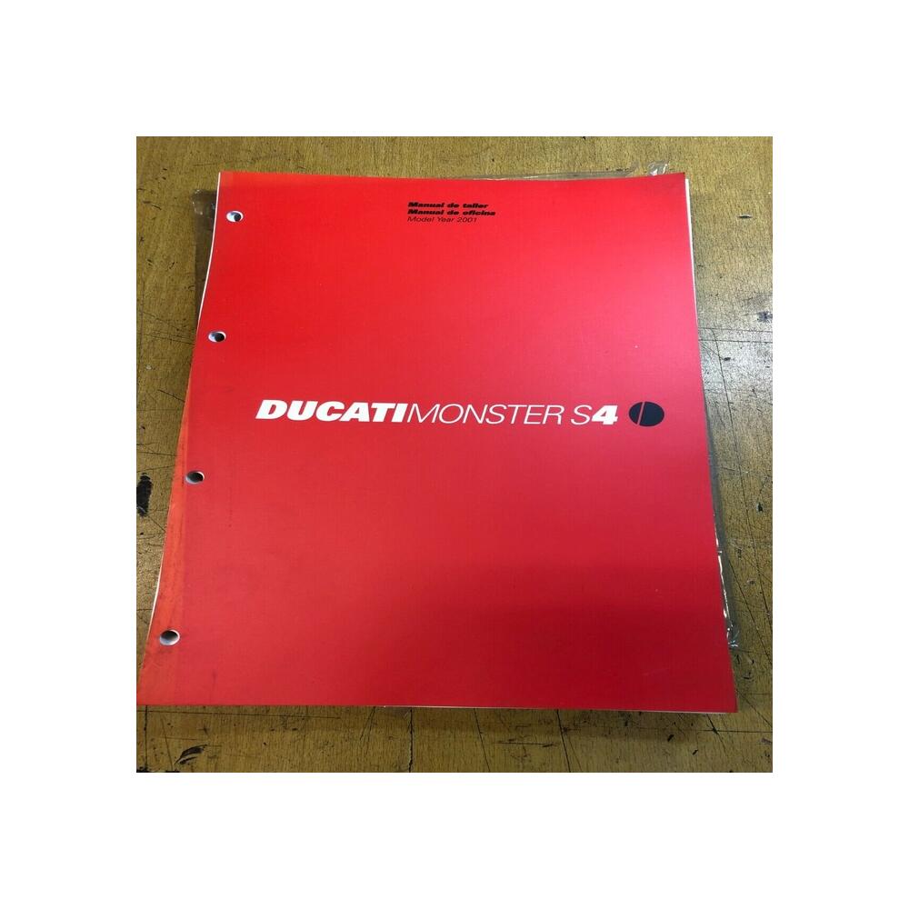 manual officina manual de taller Ducati 91470281d monster s4 900 2001 esp /pot