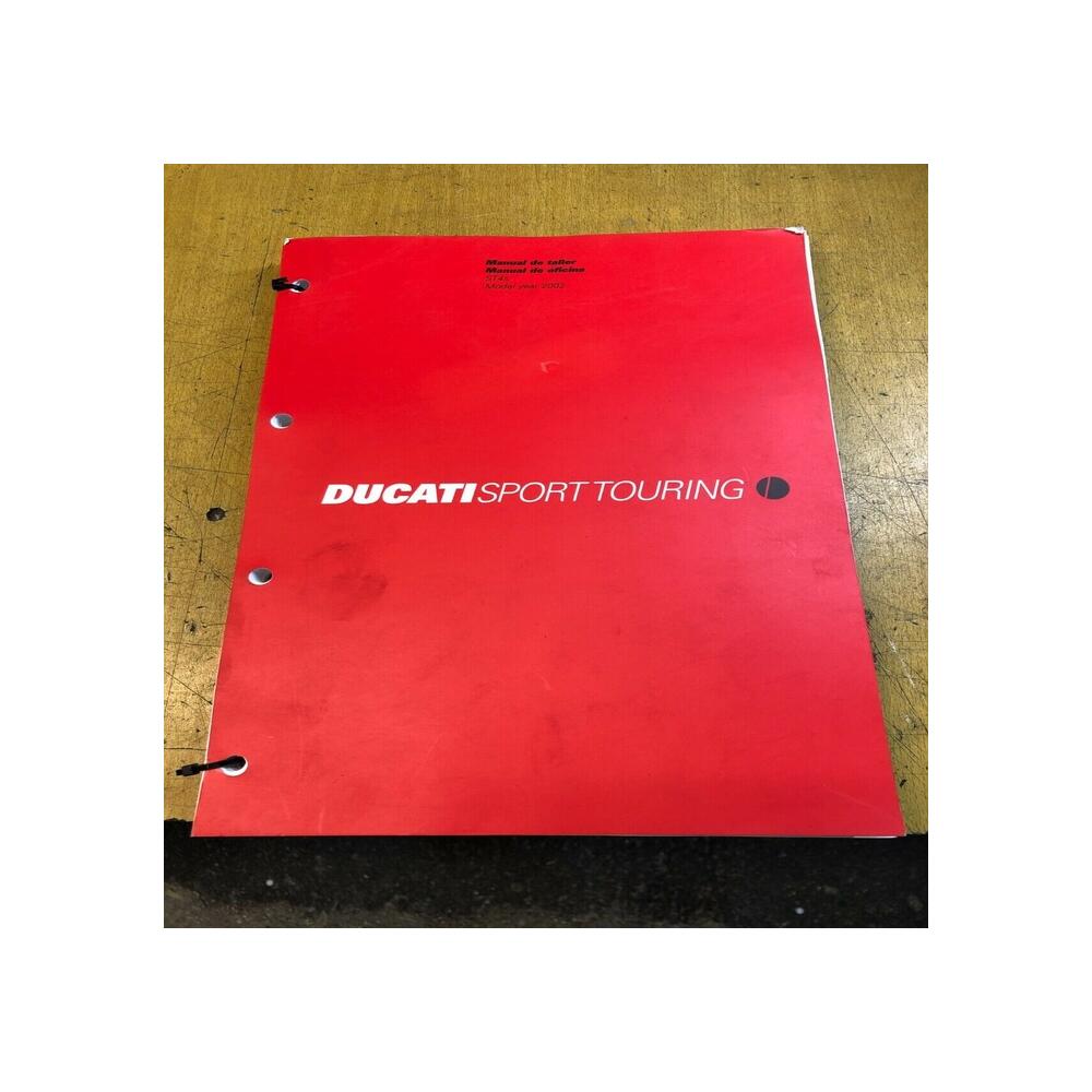 manual oficina de taller ducati 91470311G sporttouring st4s 2002 esp/port