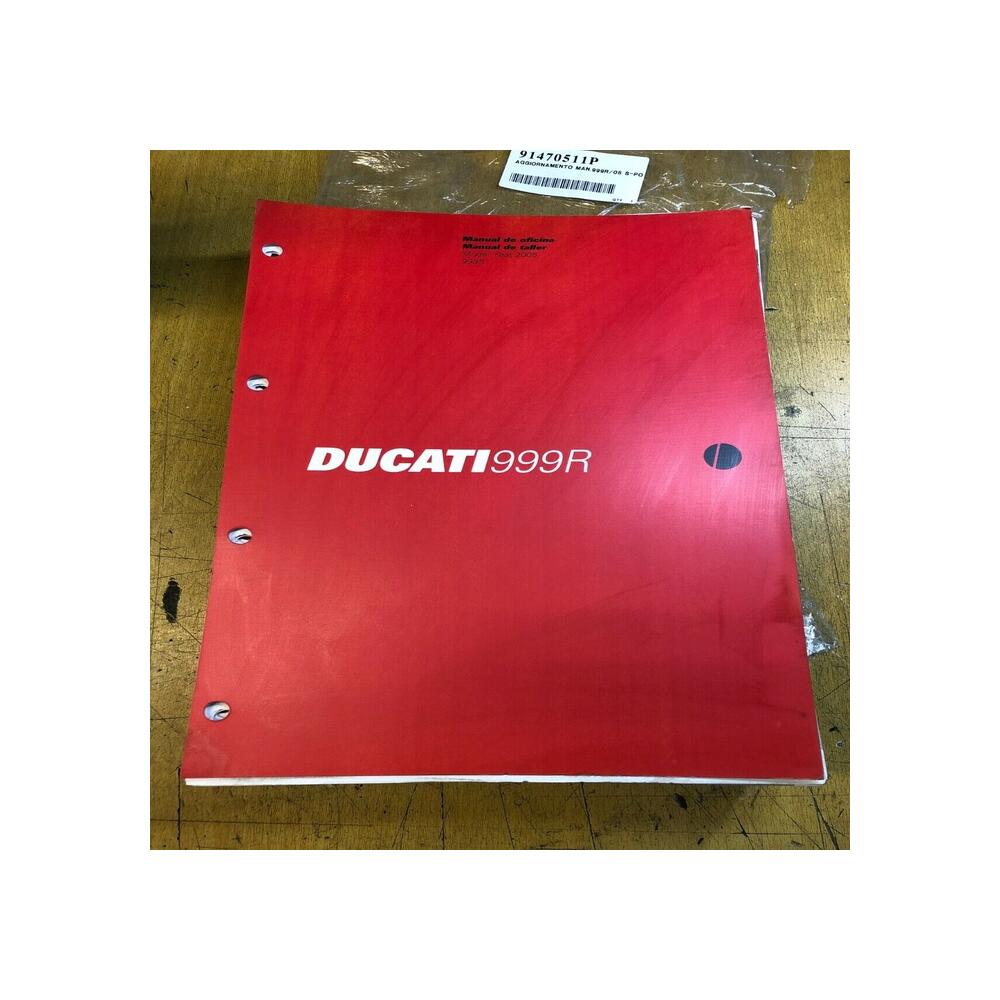 manual oficina manual de taller Ducati 91470511p superbike 999r 2005 esp-por