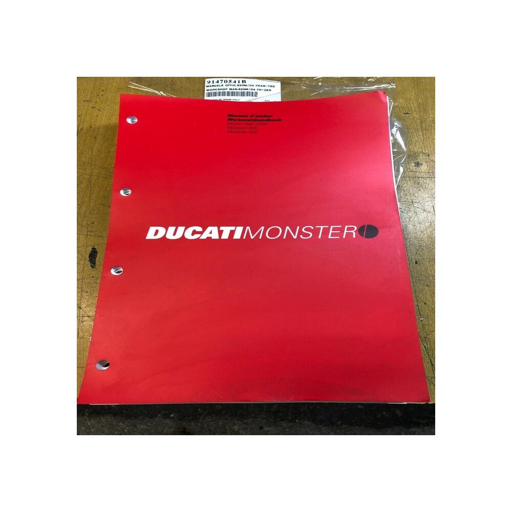 manuel atelier Français allemand werkstatthandbuch ducati monster 400 620 2004