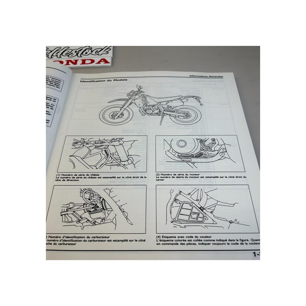 manuel atelier Français honda 69kak00f crm 125