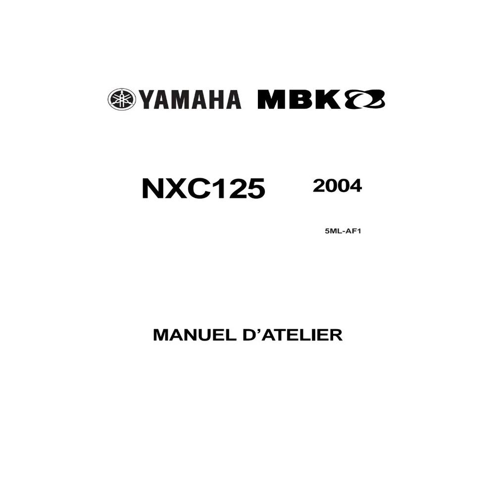 MANUEL ATELIER REVUE RÉPARATION PDF YAMAHA CYGNUS MBK FLAME NXC 125 2004