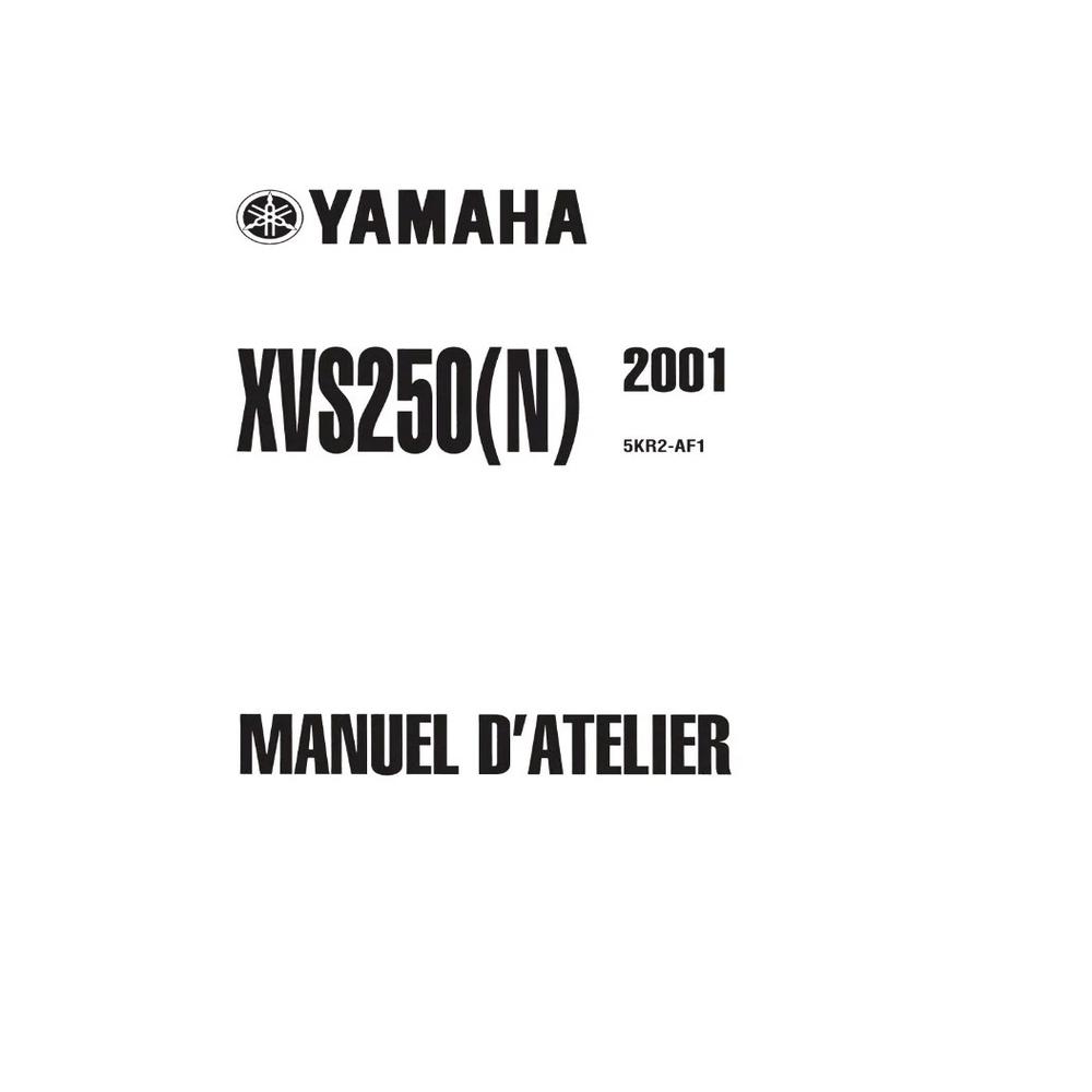 MANUEL ATELIER REVUE RÉPARATION PDF YAMAHA XVS 250 DRAGSTAR 2001