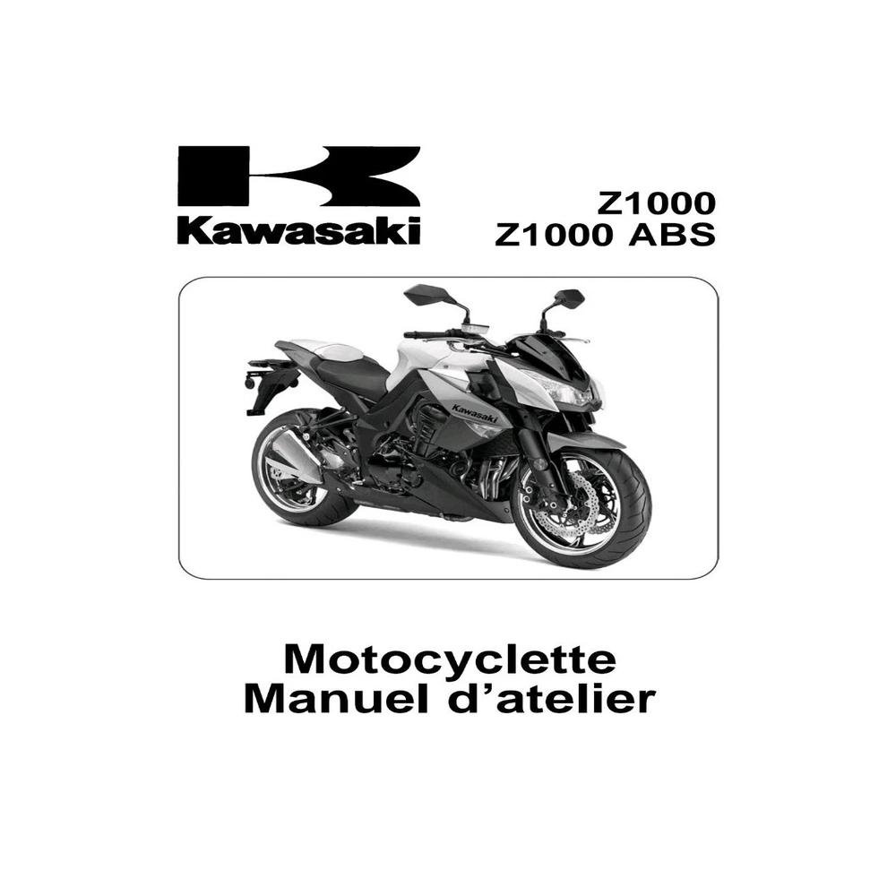 MANUEL ATELIER REVUE TECHNIQUE KAWASAKI Z Z1000 ABS