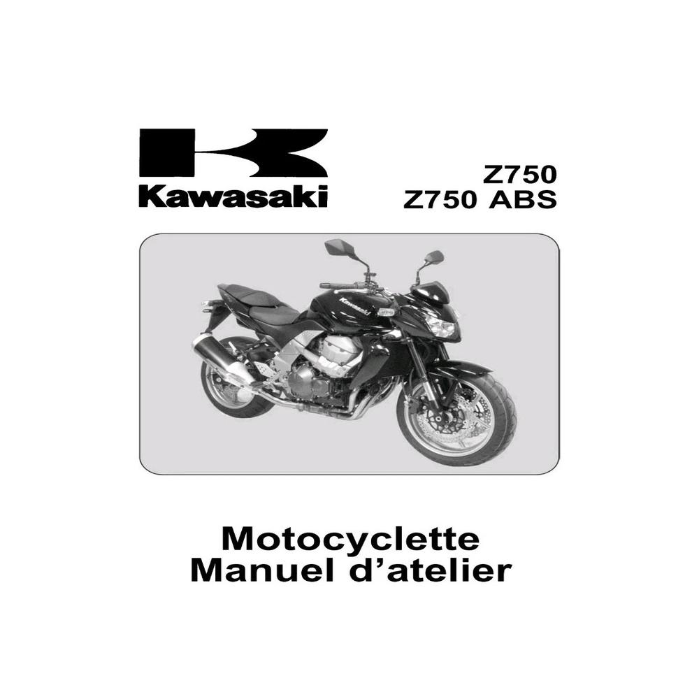 MANUEL ATELIER REVUE TECHNIQUE KAWASAKI Z Z750 ABS 2007