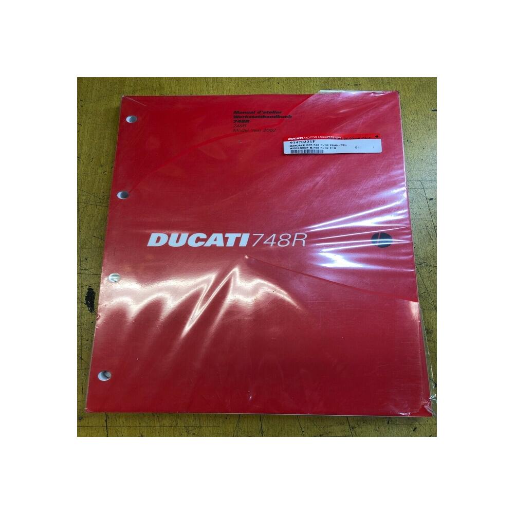 manuel d atelier Français /allemand werkstatthandbuch ducati 748 R 2002 F-AL