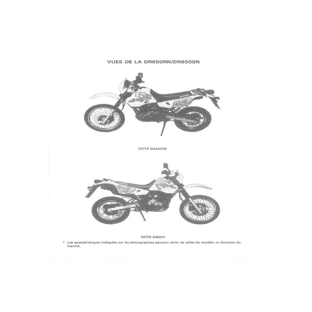 MANUEL REVUE ATELIER RÉPARATION PDF SUZUKI DR650 R S DR650R DR650S