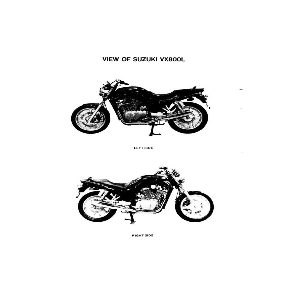 MANUEL REVUE ATELIER RÉPARATION PDF SUZUKI VS VX 800 INTRUDER
