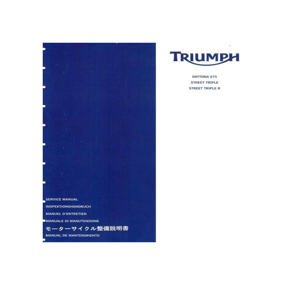 MANUEL REVUE ATELIER RÉPARATION PDF TRIUMPH DAYTONA 675 STREET TRIPLE (R)