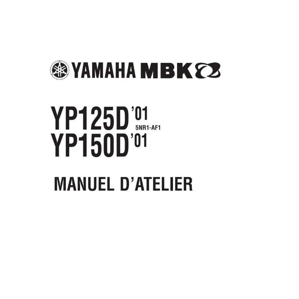 MANUEL REVUE ATELIER RÉPARATION PDF YAMAHA MAJESTY 125 150 2001 SKYLINER