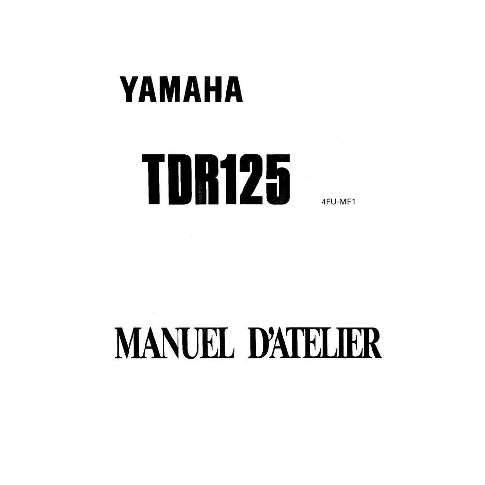 MANUEL REVUE ATELIER RÉPARATION PDF YAMAHA TDR 125