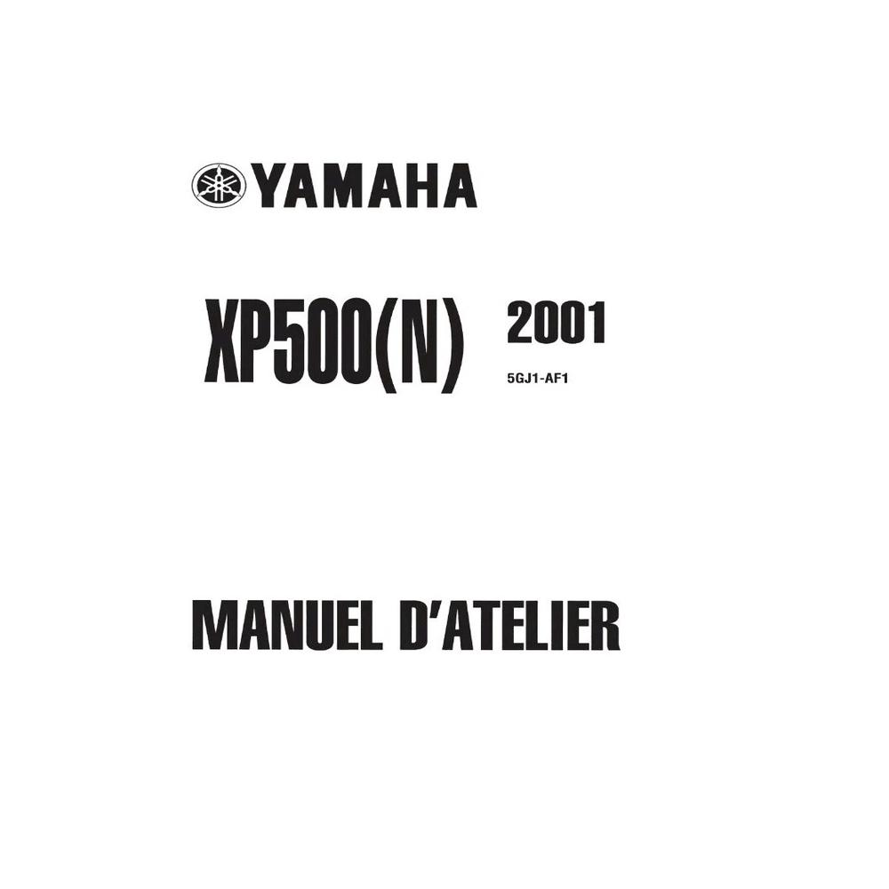MANUEL REVUE ATELIER RÉPARATION PDF YAMAHA TMAX T-MAX 500 XP500 2001