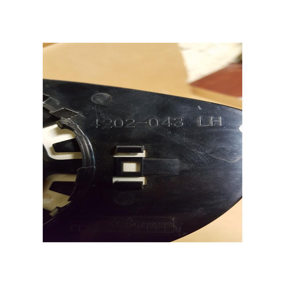 Miroir glace de rétroviseur conducteur gauche Ford Fiesta (08=>) 4202-043