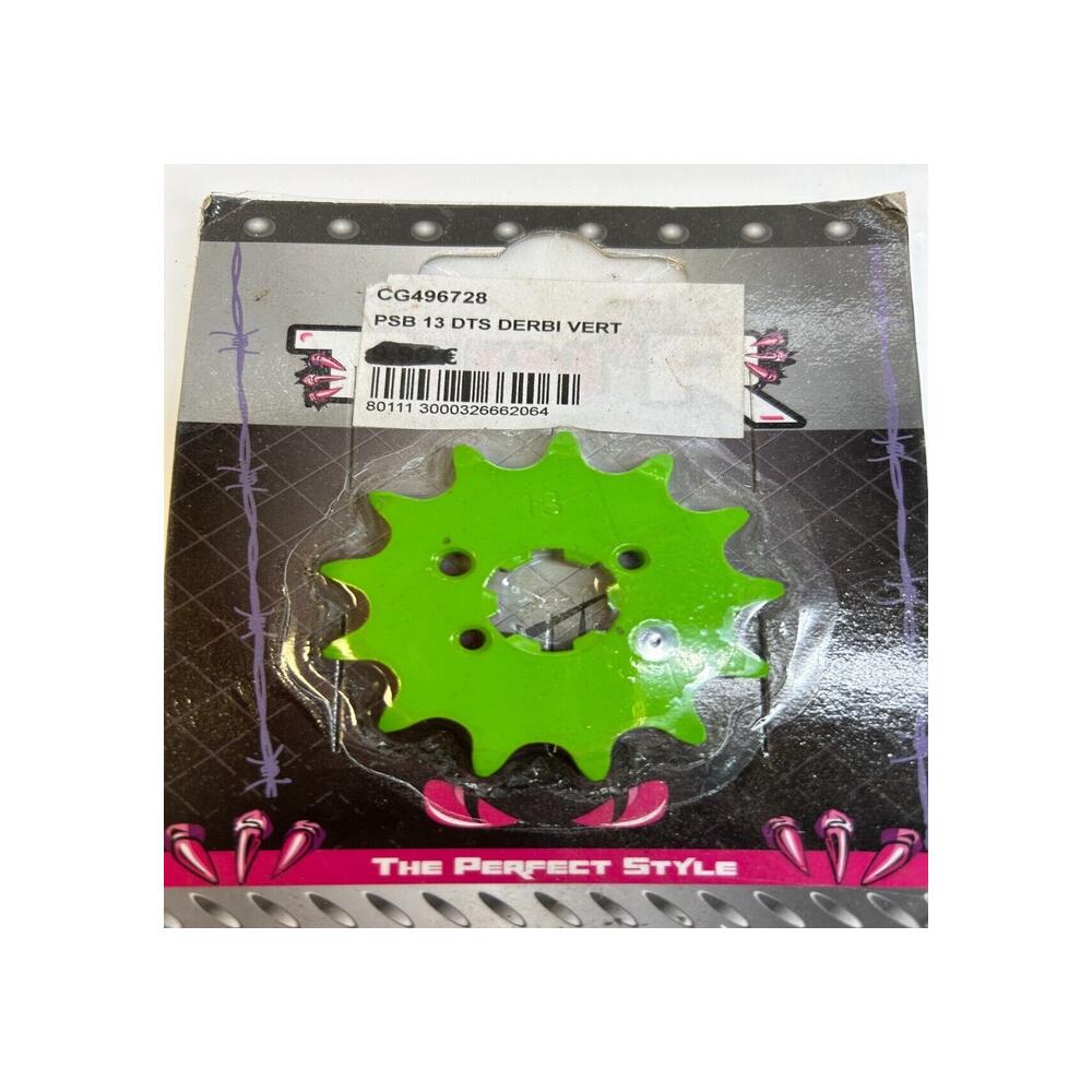 PIGNON MECABOITE D13 TUN'R aprilia DERBI SENDA GPR GSM 1999-  420 13 DTS - VERT