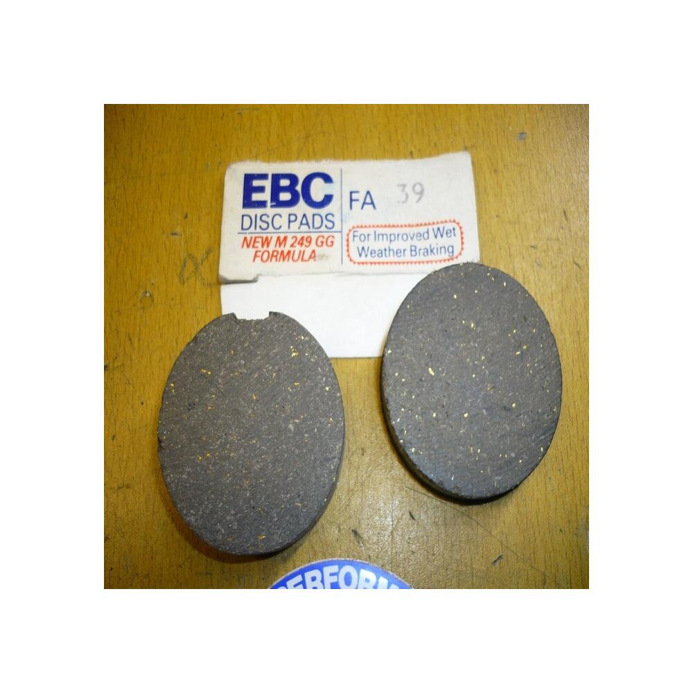 plaquette frein EBC FA39 kawasaki 125 A1 A4 77 81 Z 200 A1 A5  suzuki gt zr 50