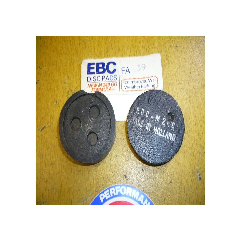 plaquette frein EBC FA39 kawasaki 125 A1 A4 77 81 Z 200 A1 A5  suzuki gt zr 50