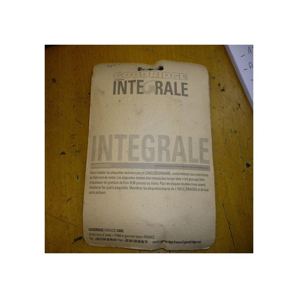 plaquette frein goodridge g289 st aprilia scarabeo atlantic 125 kymco peugeot