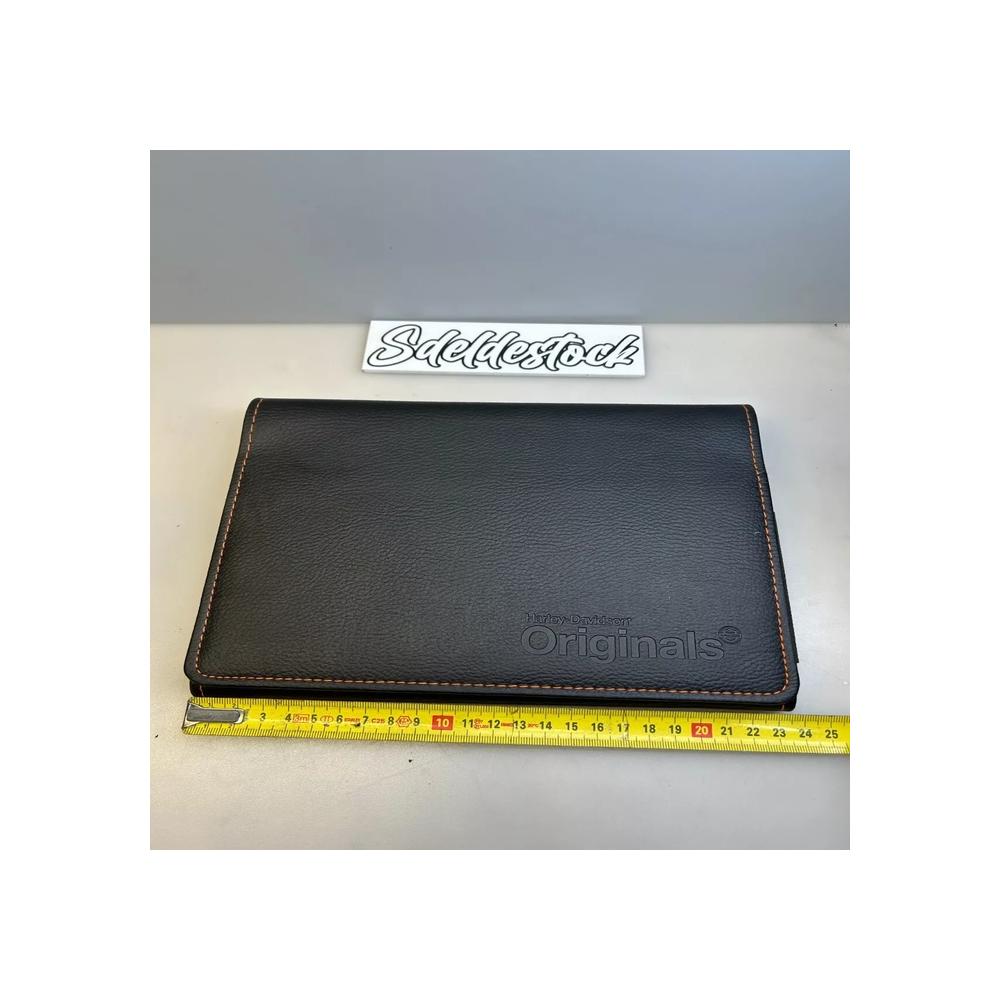 pochette 235x180 mm porte document manuel utilisateur goodies harley davidson