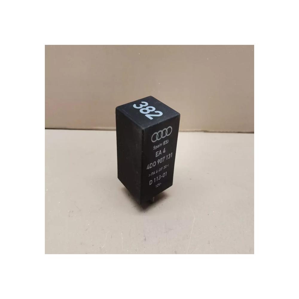RELAIS NOIR 382 AUDI A3 A4 VOLKSWAGEN GOLF 4 PINS REF 4D0907131  *