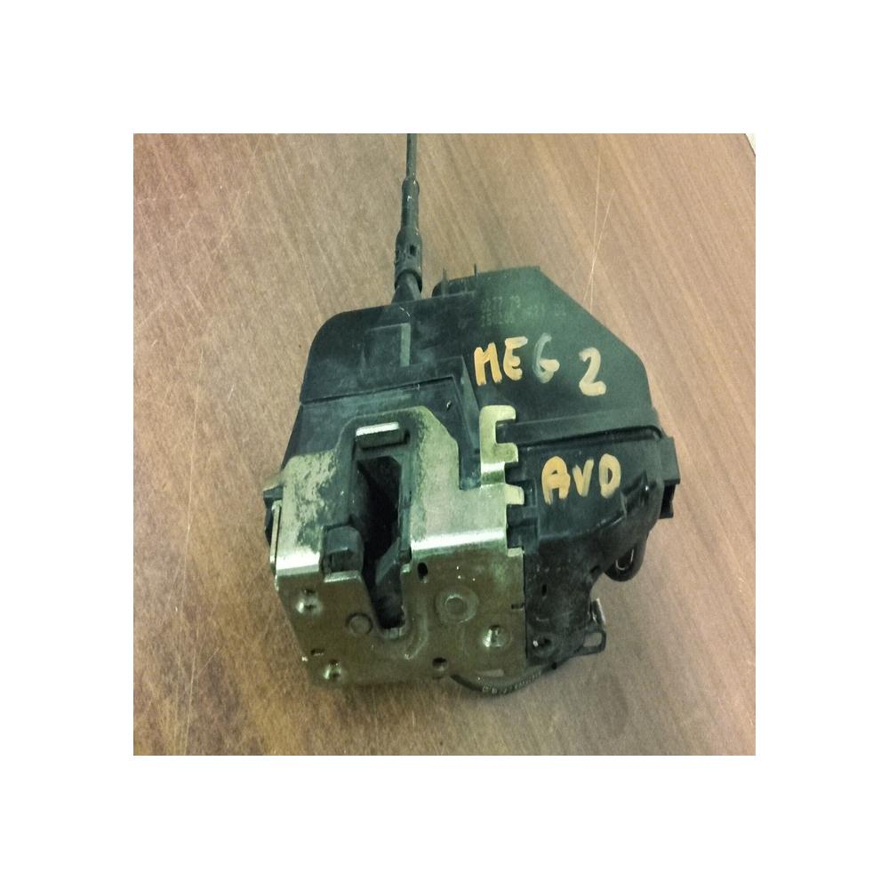 RENAULT MEGANE 2 GACHE SERRURE DE PORTE AVANT DROIT FICHE 4 PINS
