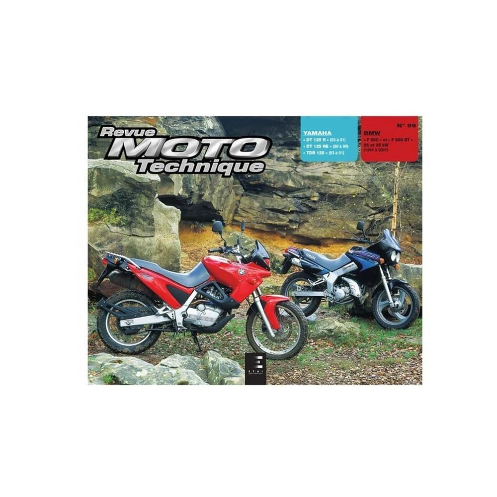 REVUE MOTO TECHNIQUE ETAI PDF RMT 96 YAMAHA DT TDR 125 BMW F650 ST