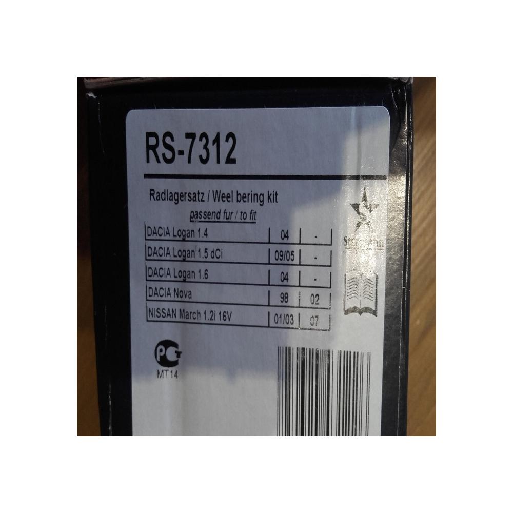 Roulement roue ARRIERE RENAULT CLIO 1 2 3 TWINGO EXPRESS SUPER 5 LOGAN VKBA3525