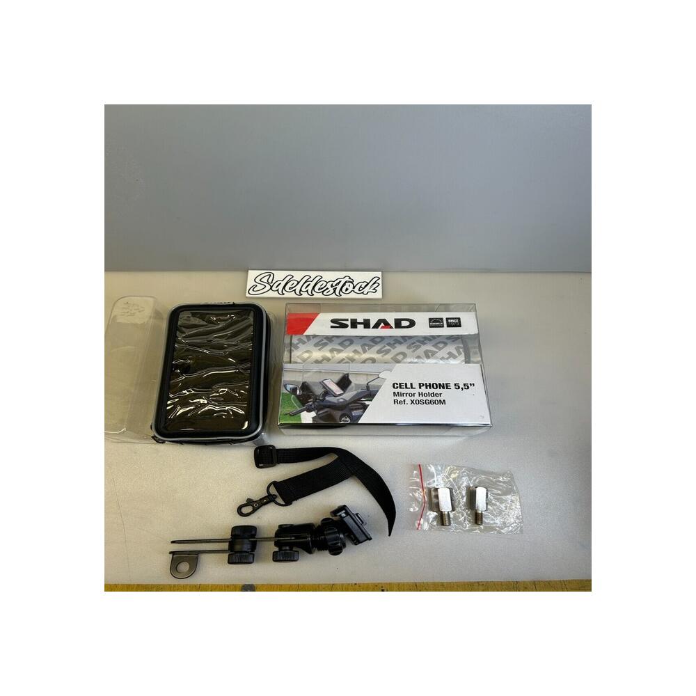 support étanche téléphone moto quad scooter shad X0SG60M 5,5 pouces 9x16 cm
