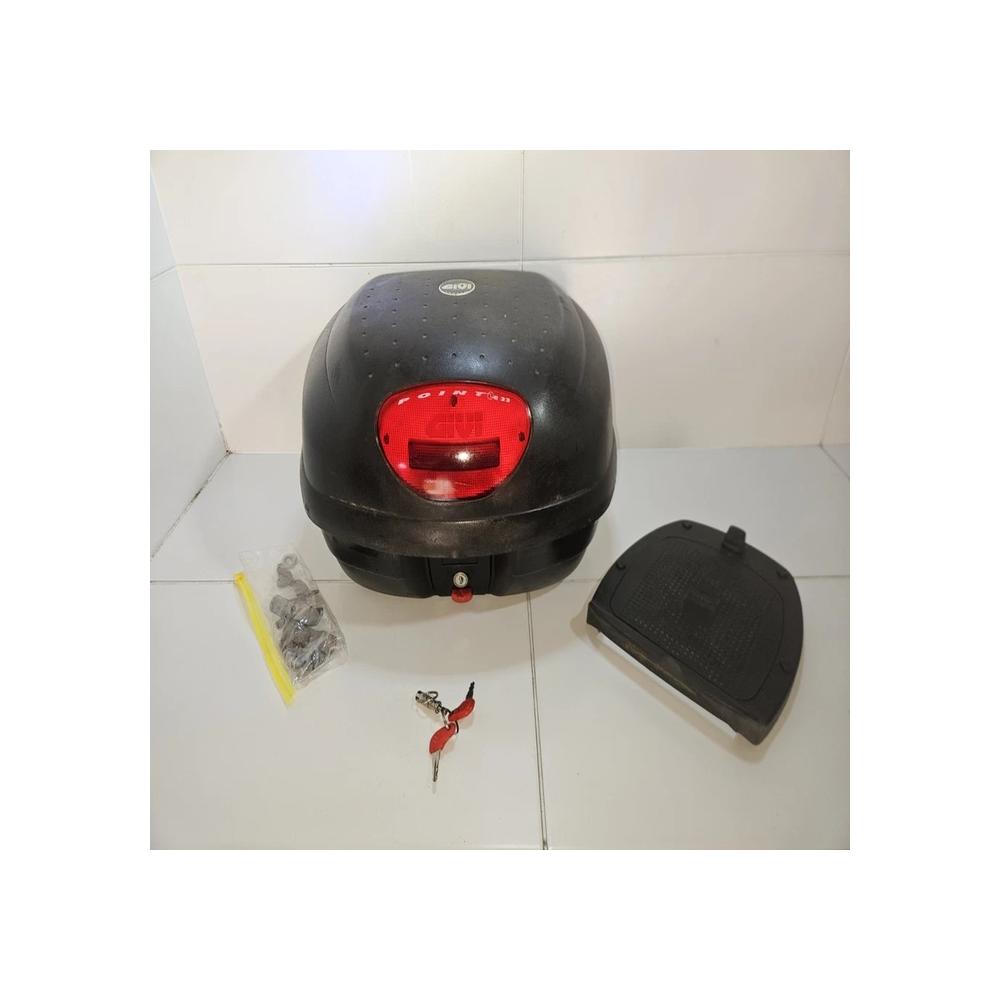 TOP CASE GIVI POINT E33 33L + FIXATIONS VIS PLATINE