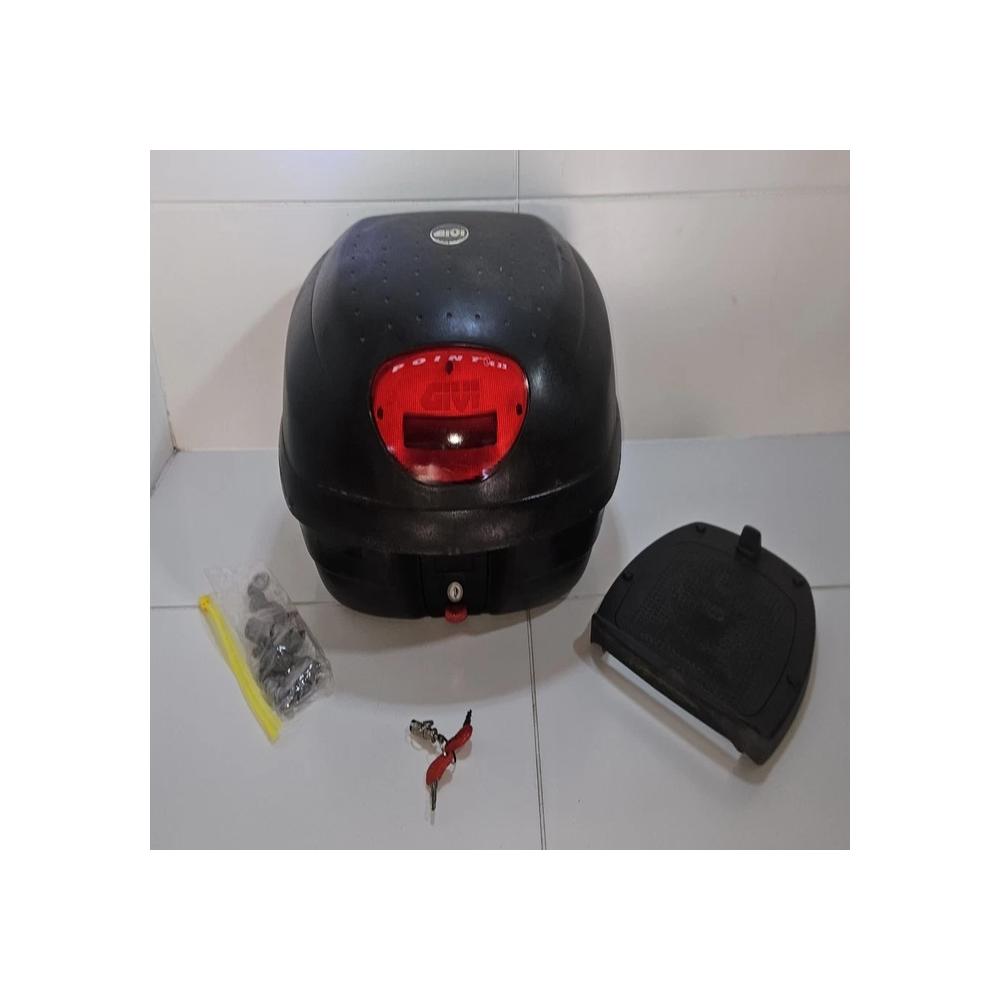 TOP CASE GIVI POINT E33 33L + FIXATIONS VIS PLATINE