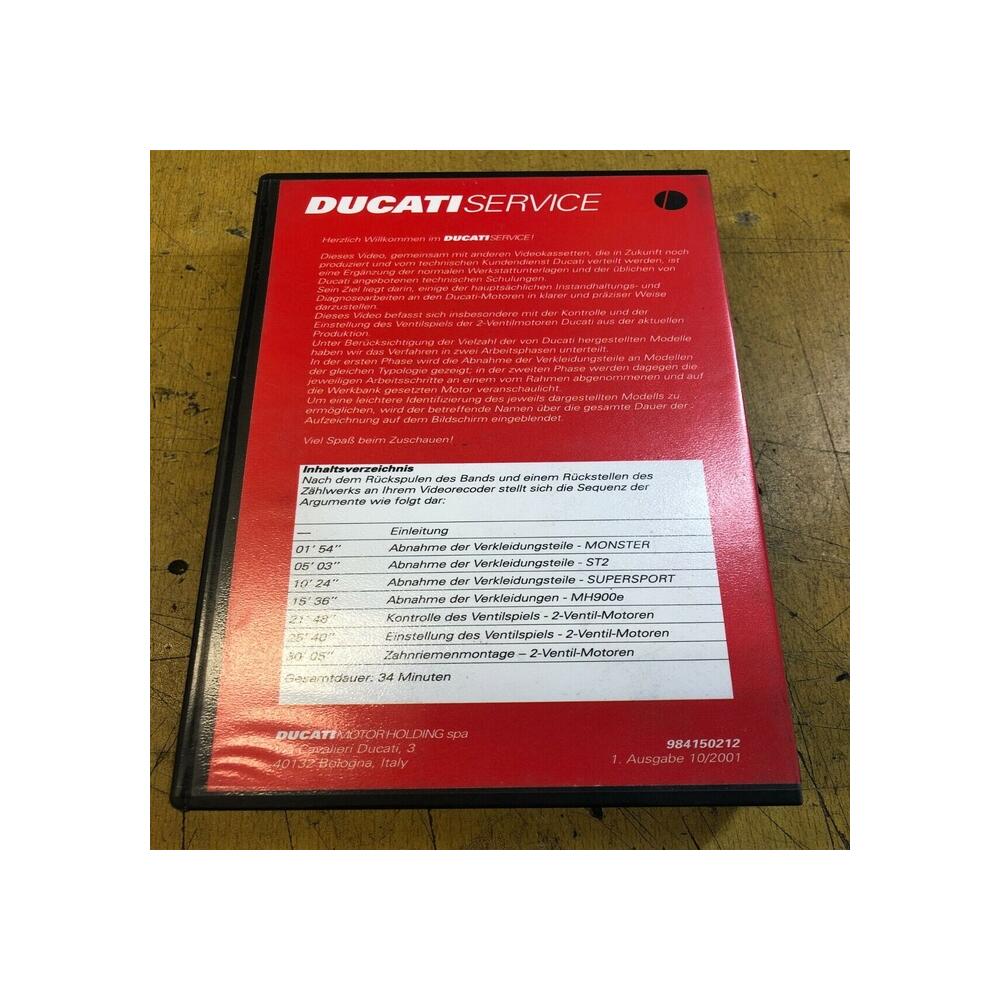 video vhs ducati service 2 ventil motoren monster st2 supersport mh900e