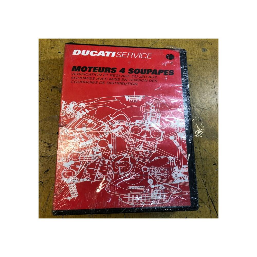 video vhs ducati service moteur 4 soupapes jeux soupapes tension courroies distr