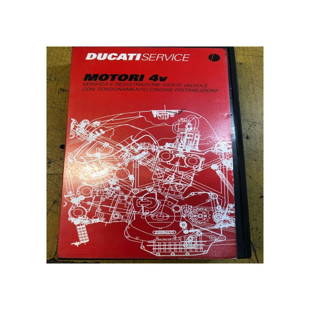video vhs ducati service motori 4v verifica e registrazione valvole testastretta