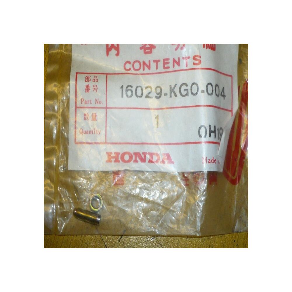 vis et ecrou ajustement carburateur honda 16029-kg0-004 xr xl 200 250 600