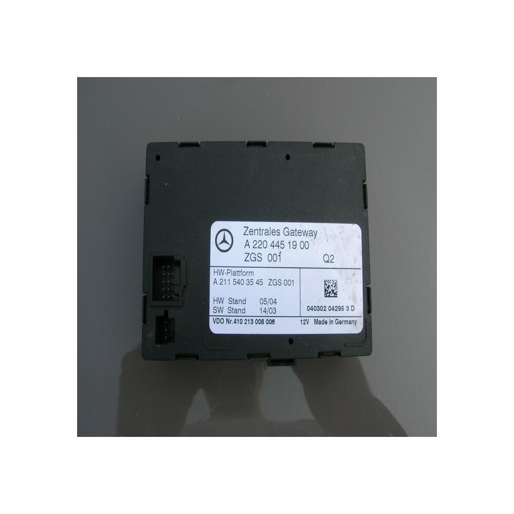 W215 MERCEDES CL 500 SL430 SL500 SL600  CALCULATEUR Gateway MODULE a2204451900