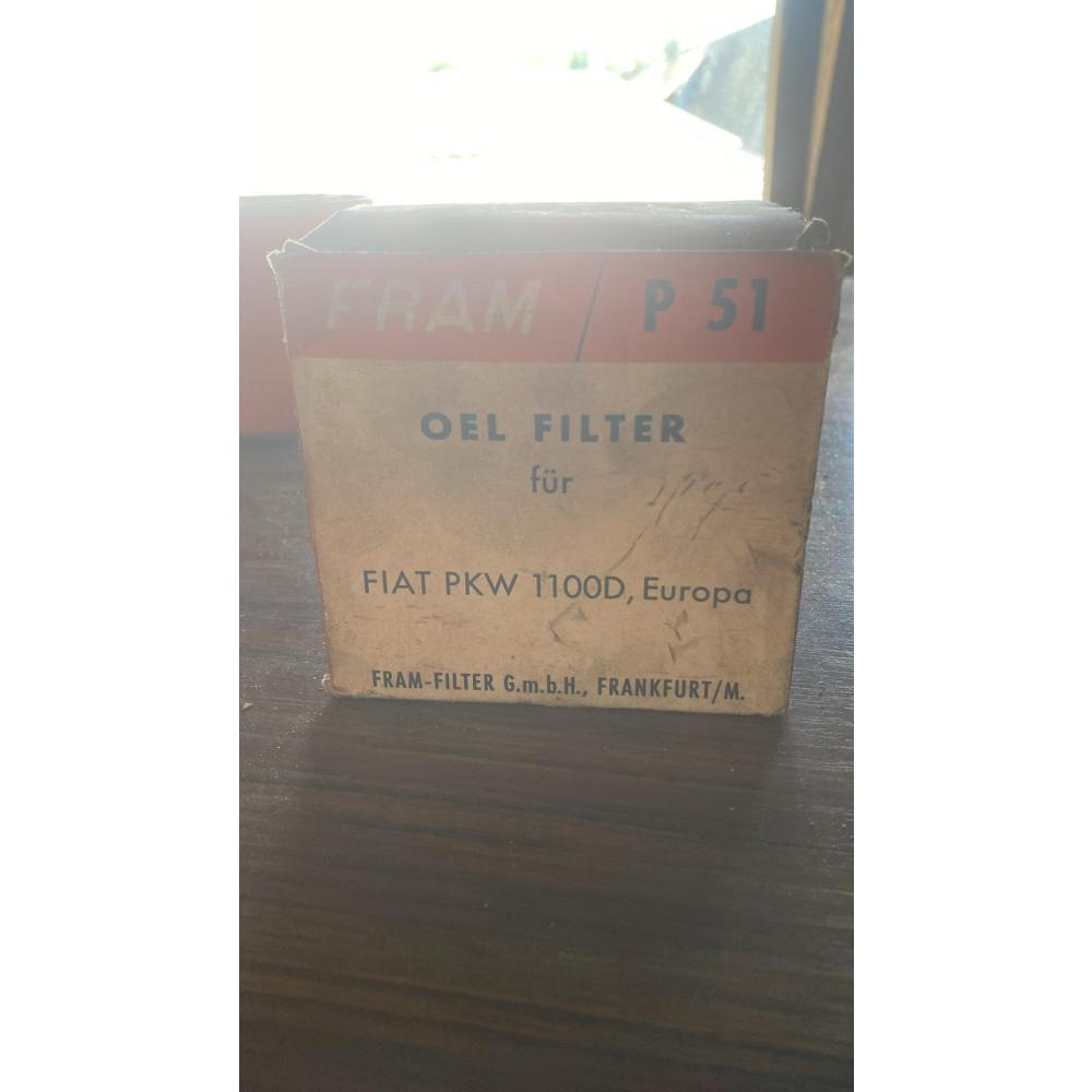 Filtre à huile FRAM FIAT 1100D
