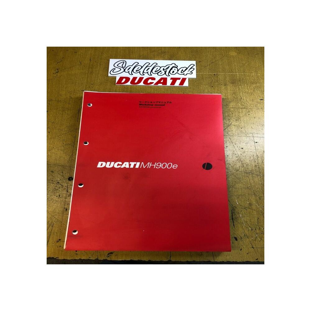 workshop manual 91370711D ducati  mh 900 evoluzione JAPAN english 2001