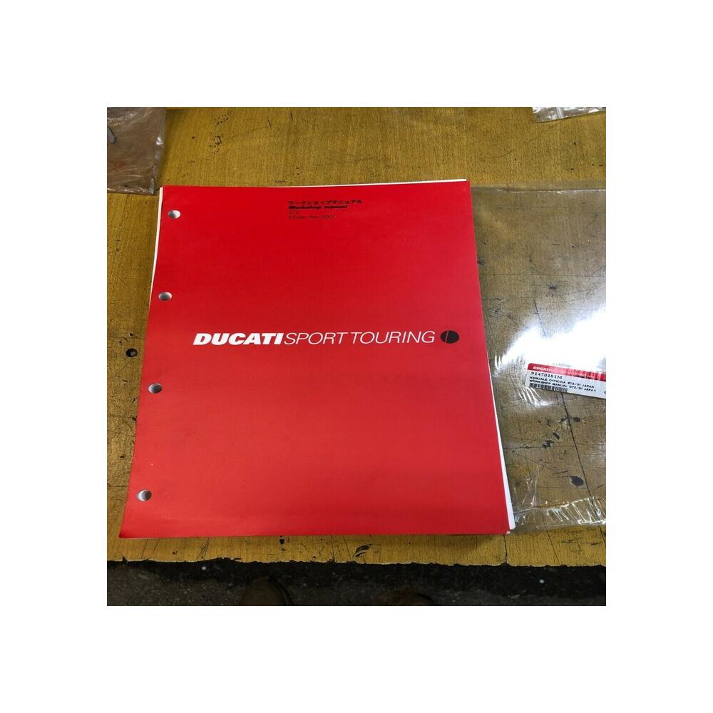 workshop manual JAPAN english ducati sporttouring st2 2001 91470181m