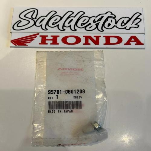 1 boulon 6x12 honda 95701-0601208 80433-762-003 91582-371-980 95700-0601208