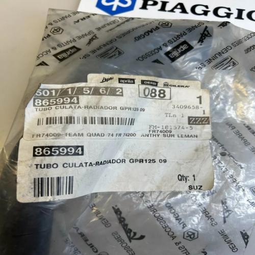 1 durite radiateur derbi aprilia 865994 SENDA 125 R-SM RX 125 E4 sx 125 e4