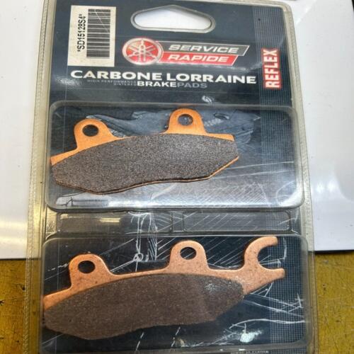 1 jeu plaquettes carbone lorraine yamaha service rapide sd15128 s4
