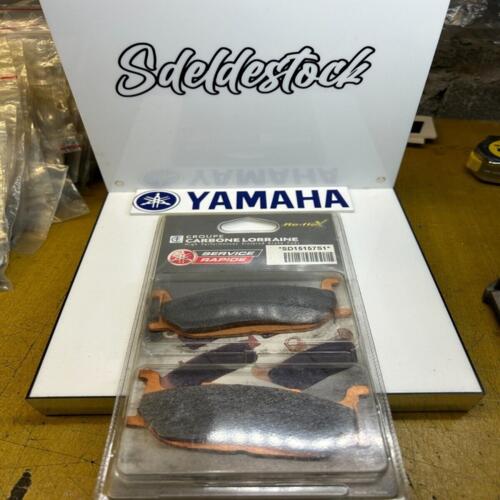 1 jeu plaquettes carbone lorraine yamaha service rapide sd15157 s1