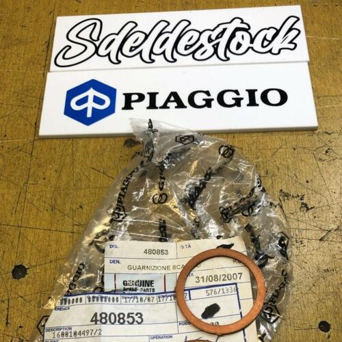 1 joint échappement vespa piaggio gilera aprilia 480853 mp3 nexus sr max gts x8