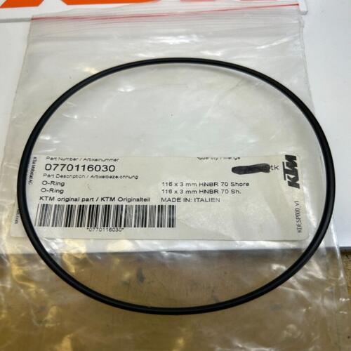 1 joint torique embrayage 116x3 hnbr 70 ktm 0770116030 400 450 540 620 625 640